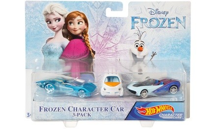 Hot Wheels Disney's Frozen Character Car Set (3-Piece) 