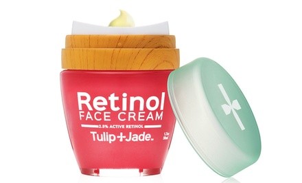 Tulip and Jade Retinol 2.5% Active Anti-Aging Organic Face Cream
