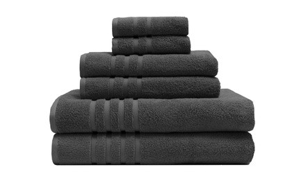 Elite Home Products Bamboo Towel Set (6-Piece)