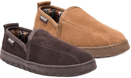 Muk Luks Men's Eric Suede Slippers