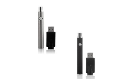 Slim Vape Pen CBD Battery 350mah Kit Set W/ Preheat & USB Charger