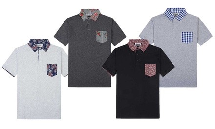 Mixed Media Men's Short Sleeve Polo (S-3XL)