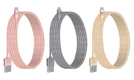 Case Logic 6 or 10ft. Braided Type-C to USB Cable (1-, 2-, or 3-Pk.)