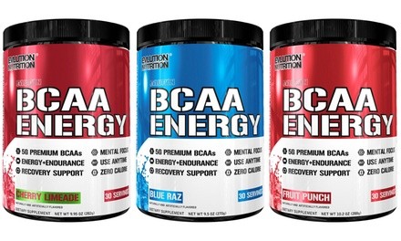 Evlution Nutrition BCAA Energy Amino Acid Supplement (30 Servings)