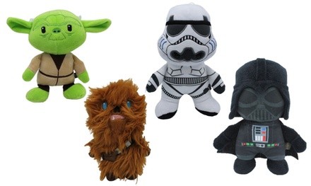 Star Wars Plush Pet Toys with Squeaker (2-Pack)