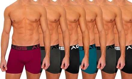 AQS Men's Classic Fit Boxer Briefs (6-Pack)