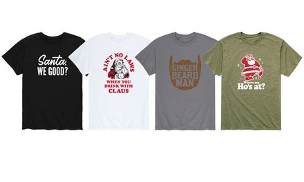 Instant Message: Men's Tees that Made the Naughty List (S-3XL)