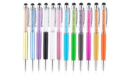 2-in-1 Stylus and Ink Ballpoint Pen (12-Pack) 