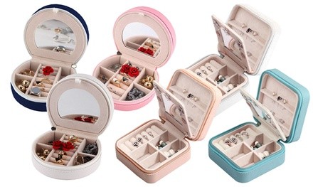 Mini Travel Jewelry Case and Organizer