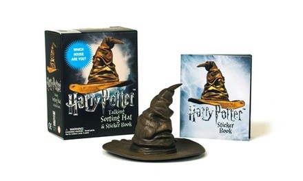 Harry Potter Talking Sorting Hat and Sticker Book: Which House Are You?