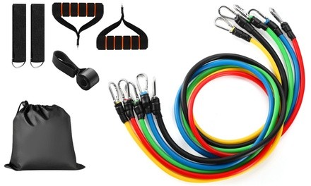 iMounTEK Resistance Bands Exercise Set (11-Piece)