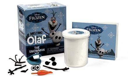 Disney Frozen Melting Olaf the Snowman and Mini Book Kit