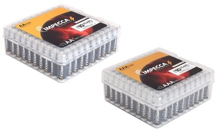 IMPECCA High Performance AA-AAA Long Lasting Battery (100-Pack)