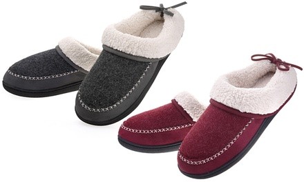 Marco Collection Women's Memory Foam Slippers 