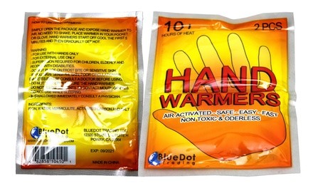 BlueDot Trading Handwarmers (12-, 24-, or 48-pack)