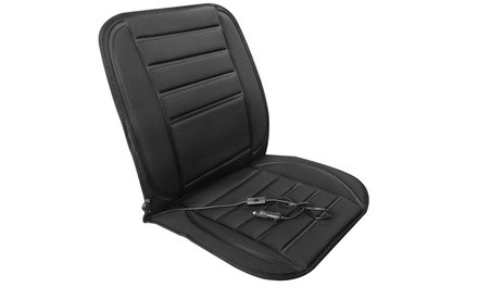 iMounTEK Heated 12V Car Seat Cushion Cover with Adjustable Temperature