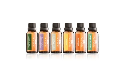Nu Yuu Therapeutic-Grade Essential Oils (6-Pack)