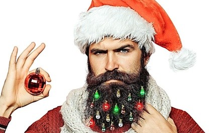 Light-Up Beard Ornaments (16-Pack)