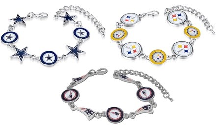 Pro Specialties Group NFL Logo Bracelet