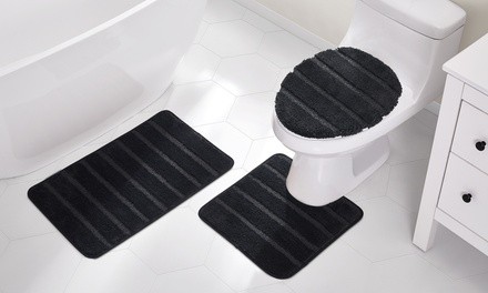 Textures Bath Rug Set (3-Piece)