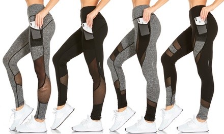 Traq65 By RAG Women's Active Pocket Leggings. Plus Sizes Available.