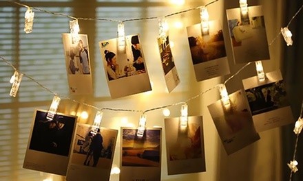 LED Photo String Light (1-, 2-, or 4-Pack)