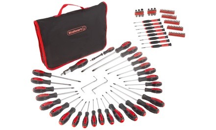 Stalwart 100-Piece Screwdriver Set with Carrying Bag