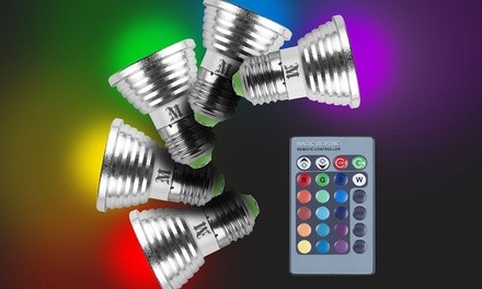 Massimo Magic LED Color Changing Light Bulb (6- or 8-Pack)