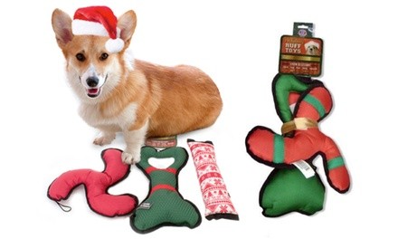 Bow Wow Pet Holiday Dog Toys Set (3-Pack)