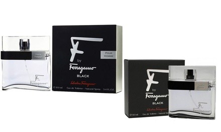 Salvatore Ferragamo F by Ferragamo Pour Homme Black EDT (1.7 or 3.4 Fl. Oz.)