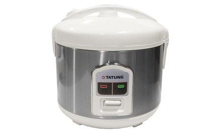 TATUNG Stainless Steel 8-Cup Rice Cooker