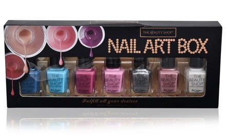 Forever Beauty Nail Polish Gift Set (7-Piece)