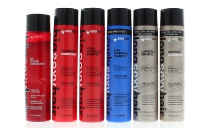 Big, Curly or Long Sexy Hair Shampoo and Conditioner (1- or 2-Pack)