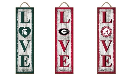 Prints Charming NFL Plaque with Rope Hanger