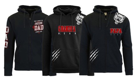 Men's The Perfect Dad Grandpa Zip Up or Pull Over Hoodie (S-4XL)