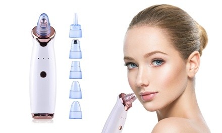 Electric Facial Pore Cleanser and Blackhead Vacuum (7-Pc Set)