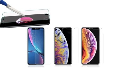 Avoda Tempered Glass Screen Protector for iPhone XS/X/XS MAX/XR/6/6S/7/8/6 Plus/6S Plus/7 Plus/8 Plus