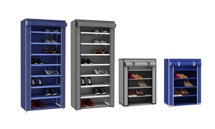 Sunbeam Shoe Closet with Dust-Free Cover