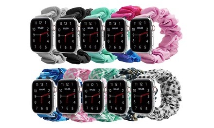 Waloo Elastic Scrunchie Band for Apple Watch Series 1–5