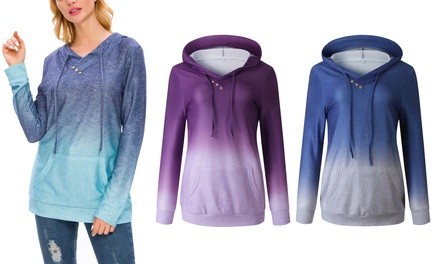 Lilly Posh Women's Ombre Pullover