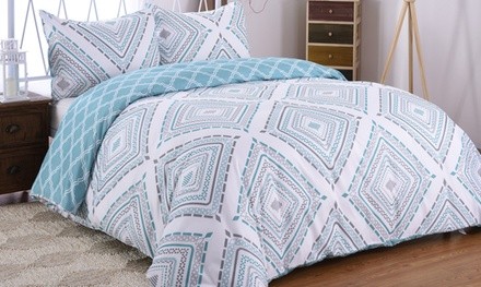 Printed Duvet Cover Set (3-Piece)