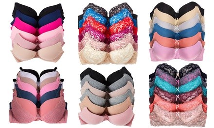 Women's Random Bra 6-Pack in A to DD Cups