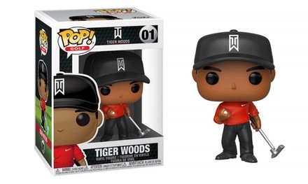 Funko Pop! Golf Tiger Woods (Red Shirt) Action Figure