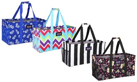 Reusable and Collapsible Grocery Shopping Utility Tote Bag