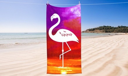 Photoreal Printed Beach Towel 30