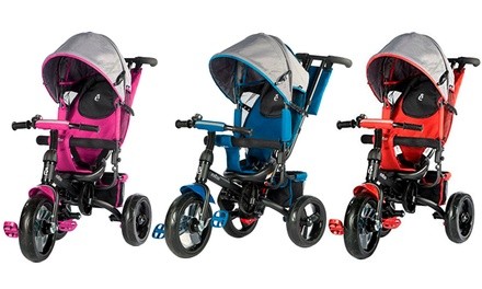 Evezo Kailin Kids' 4-in-1 Convertible Stroller and Trike