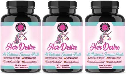 Angry Supplements Her Desire Women's Sexual Enhancement Booster (60-Count)