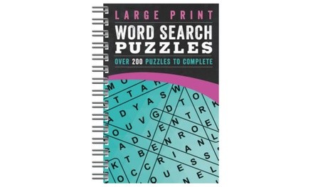 Large Print Word Search Puzzles