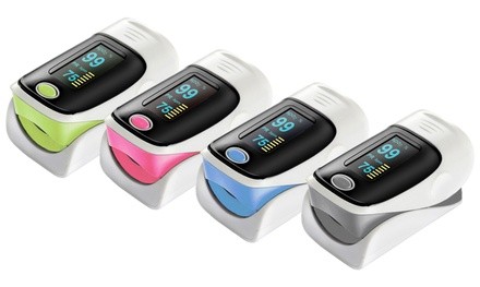 Fingertip Pulse Oximeter with LED Digital Display