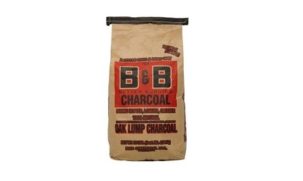 B & B Charcoal 00043 Oak Hardwood Lump Charcoal, 10 lb.